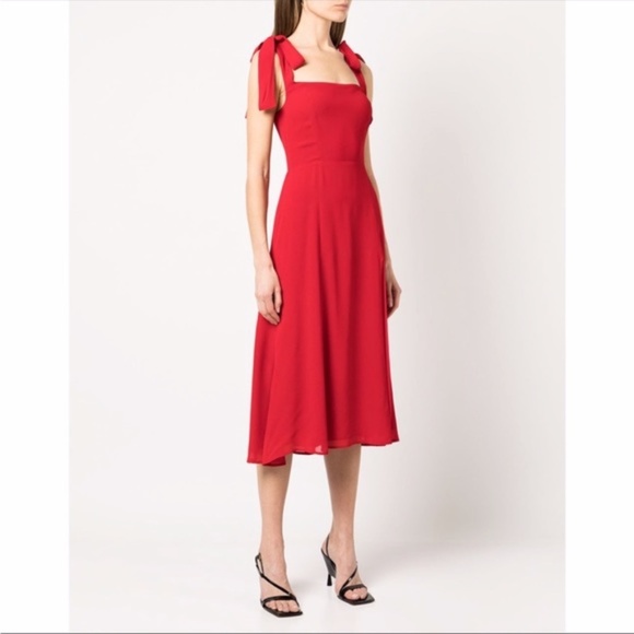 Reformation Dresses & Skirts - NEW Reformation Twilight Dress Cherry 2